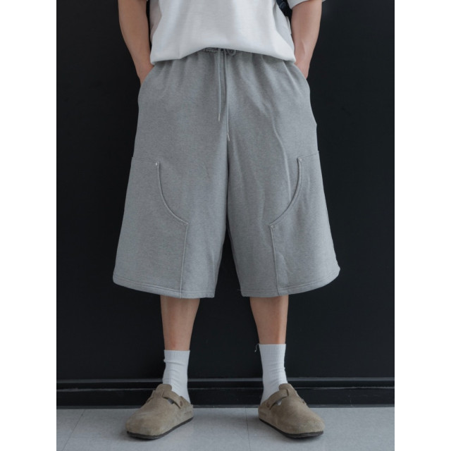 韓國🇰🇷寬鬆鉚釘休閒七分褲『韓國連線』