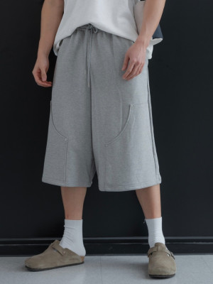 韓國🇰🇷寬鬆鉚釘休閒七分褲『韓國連線』