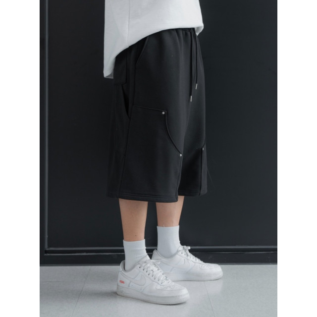 韓國🇰🇷寬鬆鉚釘休閒七分褲『韓國連線』