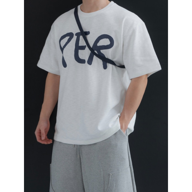 韓國🇰🇷overfit3色印花寬鬆短袖『韓國連線』