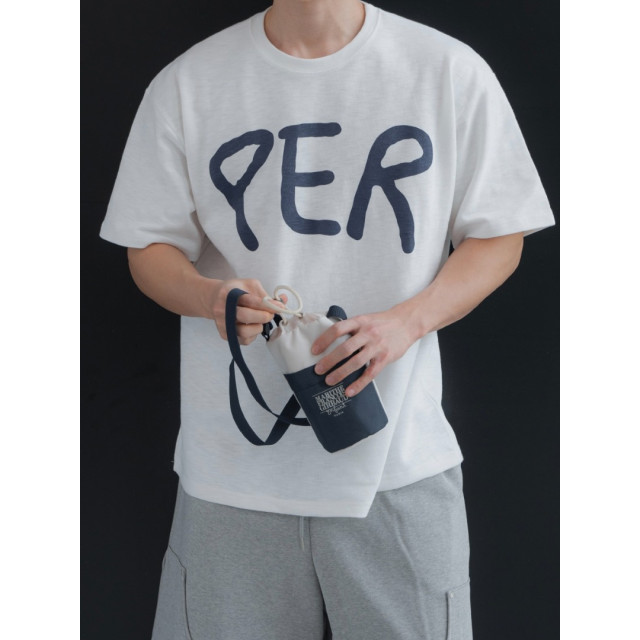 韓國🇰🇷overfit3色印花寬鬆短袖『韓國連線』