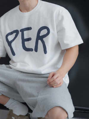 韓國🇰🇷overfit3色印花寬鬆短袖『韓國連線』