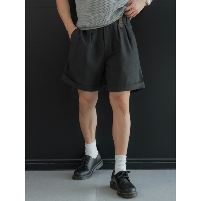 韓國🇰🇷2色雙排扣掐折短褲『韓國連線』