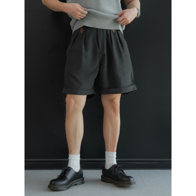 韓國🇰🇷2色雙排扣掐折短褲『韓國連線』