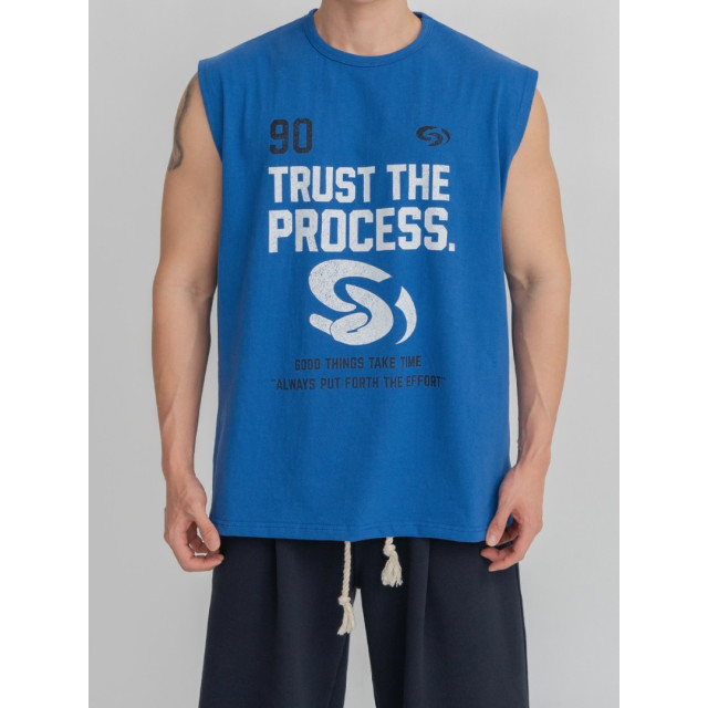 韓國🇰🇷輕薄街頭風印花無袖背心『韓國連線』