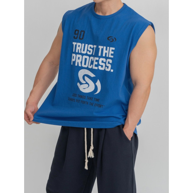 韓國🇰🇷輕薄街頭風印花無袖背心『韓國連線』