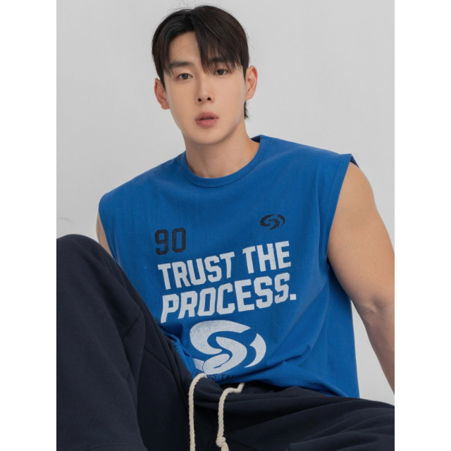 韓國🇰🇷輕薄街頭風印花無袖背心『韓國連線』