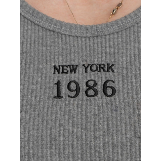 韓國🇰🇷3色1986NY線條顯壯背心『韓國連線』