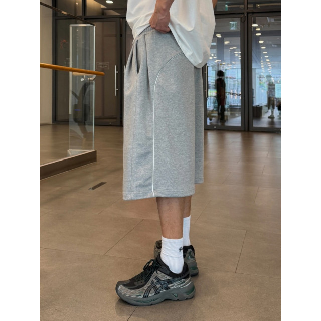 韓國🇰🇷3色寬鬆束口腰帶七分褲『韓國連線』