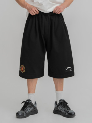 韓國🇰🇷3色寬鬆束口腰帶七分褲『韓國連線』