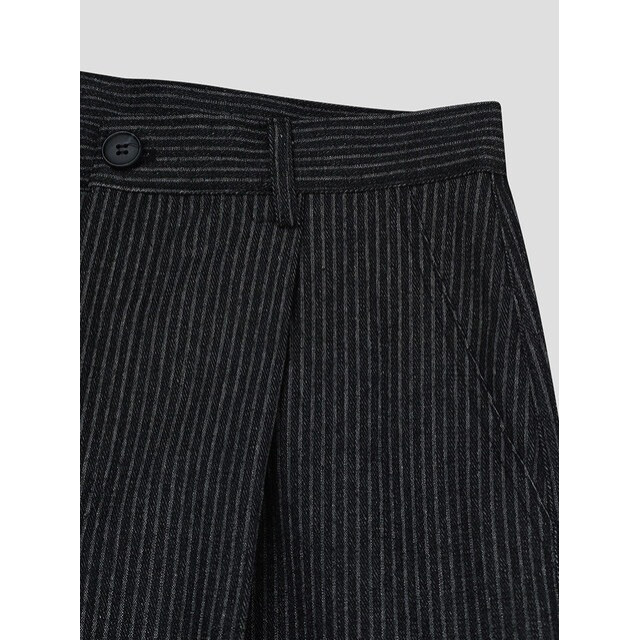 韓國🇰🇷直紋縫標丹寧短褲『韓國連線』