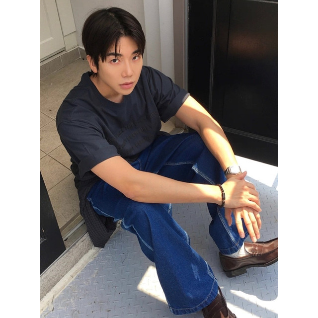 韓國🇰🇷薄款寬鬆字母印花短袖『韓國連線』