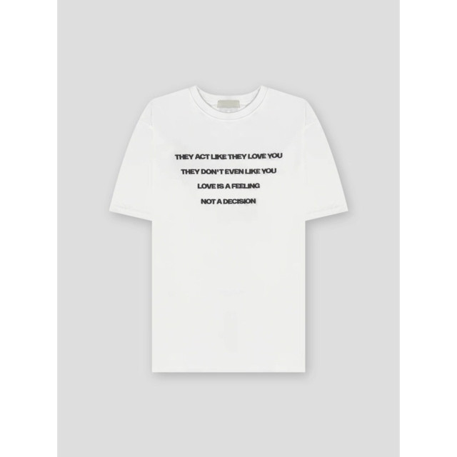 韓國🇰🇷薄款寬鬆字母印花短袖『韓國連線』