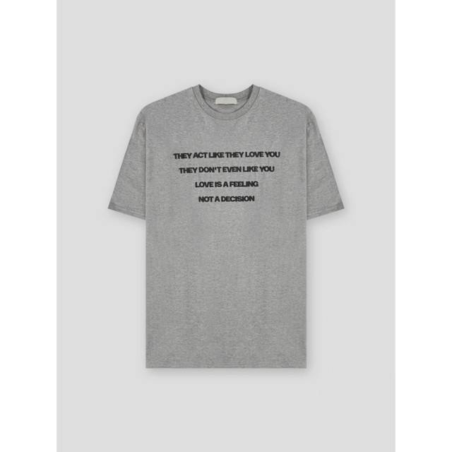 韓國🇰🇷薄款寬鬆字母印花短袖『韓國連線』