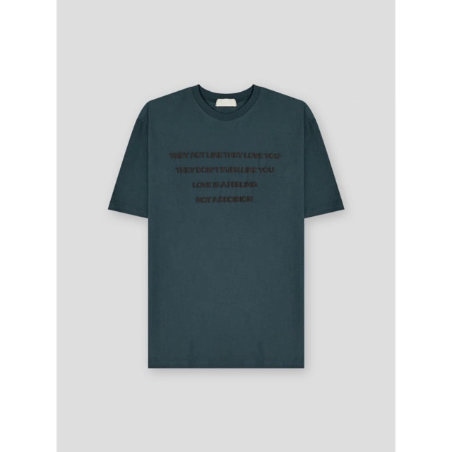 韓國🇰🇷薄款寬鬆字母印花短袖『韓國連線』