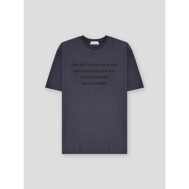 韓國🇰🇷薄款寬鬆字母印花短袖『韓國連線』