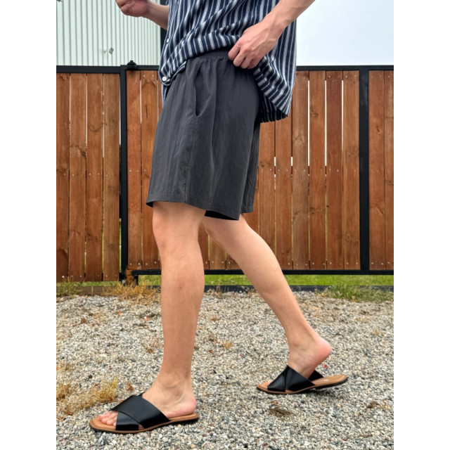 韓國🇰🇷夏季鬆緊尼龍膝上短褲『韓國連線』