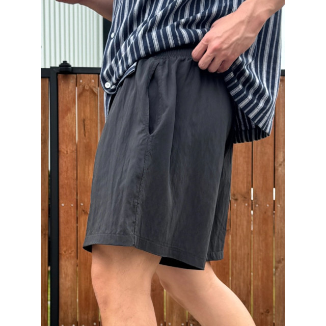 韓國🇰🇷夏季鬆緊尼龍膝上短褲『韓國連線』