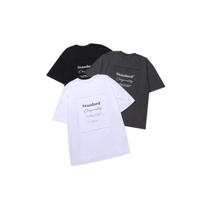 韓國🇰🇷overfit重工潮流印花短袖『韓國連線』