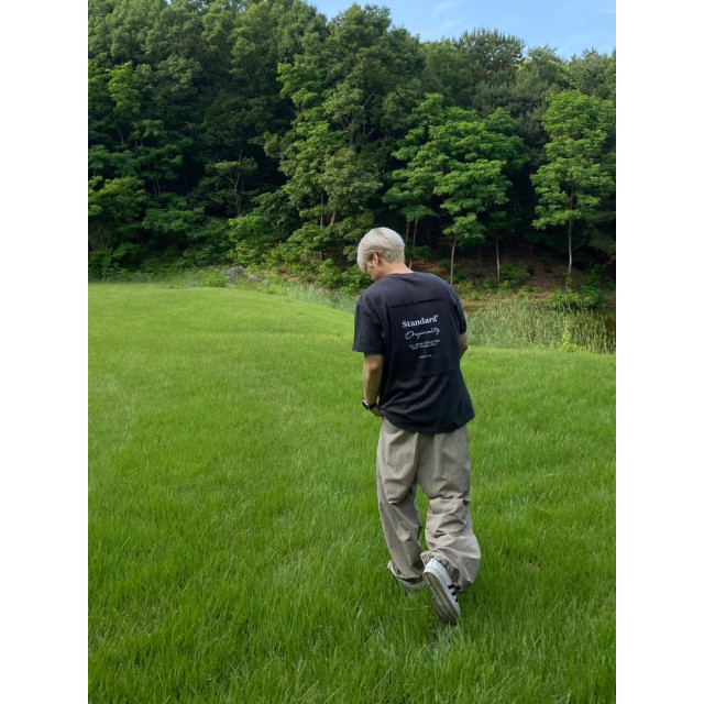 韓國🇰🇷overfit重工潮流印花短袖『韓國連線』