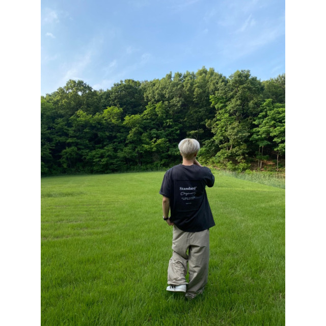 韓國🇰🇷overfit重工潮流印花短袖『韓國連線』