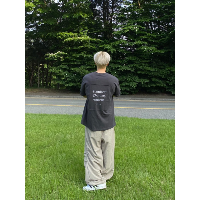 韓國🇰🇷overfit重工潮流印花短袖『韓國連線』