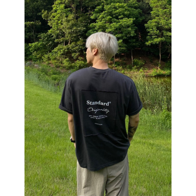 韓國🇰🇷overfit重工潮流印花短袖『韓國連線』