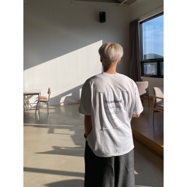 韓國🇰🇷overfit重工潮流印花短袖『韓國連線』