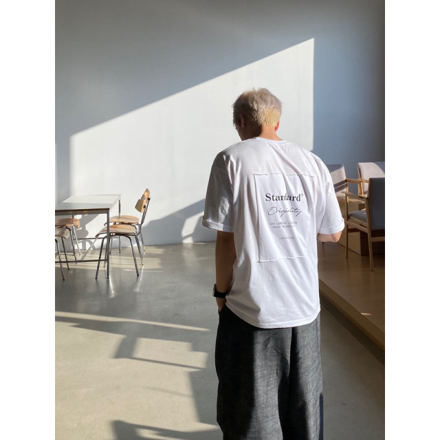 韓國🇰🇷overfit重工潮流印花短袖『韓國連線』