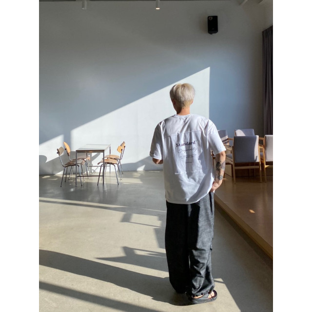 韓國🇰🇷overfit重工潮流印花短袖『韓國連線』