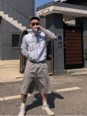 韓國🇰🇷3色寬鬆鬆緊腰休閒短褲『韓國連線』