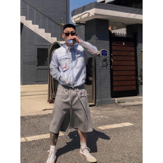 韓國🇰🇷3色寬鬆鬆緊腰休閒短褲『韓國連線』