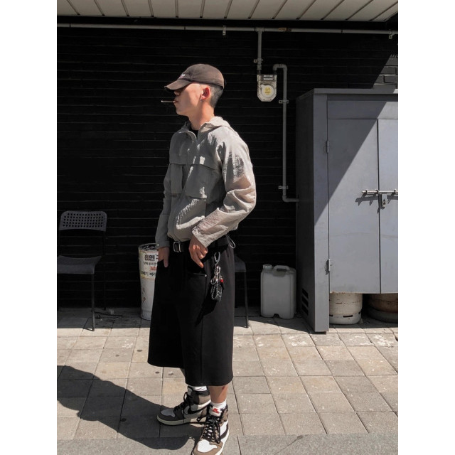 韓國🇰🇷3色寬鬆鬆緊腰休閒短褲『韓國連線』