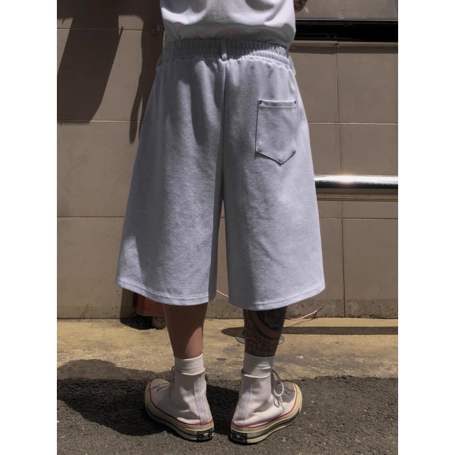 韓國🇰🇷3色寬鬆鬆緊腰休閒短褲『韓國連線』