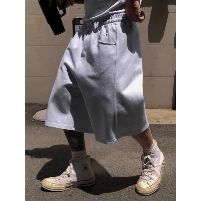 韓國🇰🇷3色寬鬆鬆緊腰休閒短褲『韓國連線』