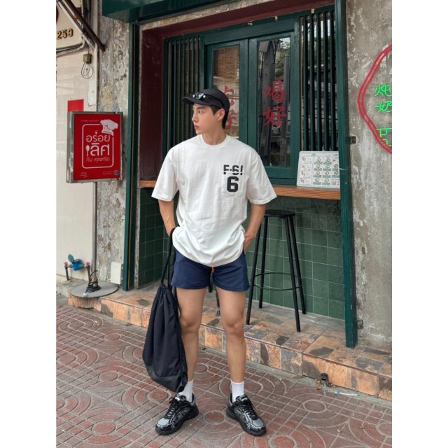 韓國🇰🇷F-61單口袋寬鬆短袖『韓國連線』