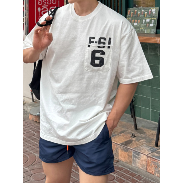 韓國🇰🇷F-61單口袋寬鬆短袖『韓國連線』