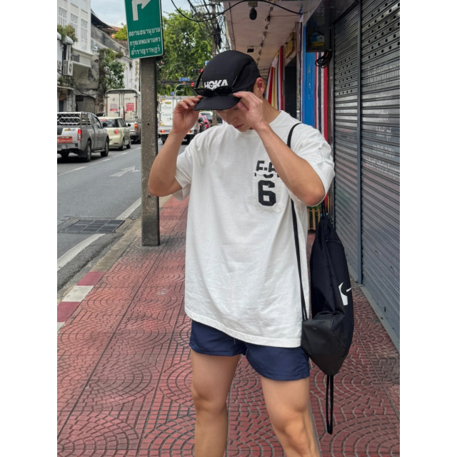 韓國🇰🇷F-61單口袋寬鬆短袖『韓國連線』