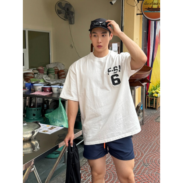 韓國🇰🇷F-61單口袋寬鬆短袖『韓國連線』