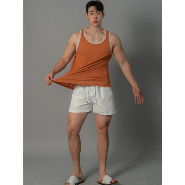 韓國🇰🇷5色夏季撞色薄款背心『韓國連線』