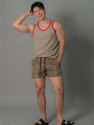 韓國🇰🇷5色夏季撞色薄款背心『韓國連線』