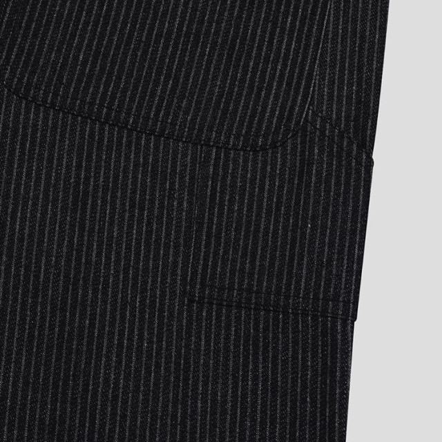 韓國🇰🇷復古條紋直筒丹寧褲『韓國連線』