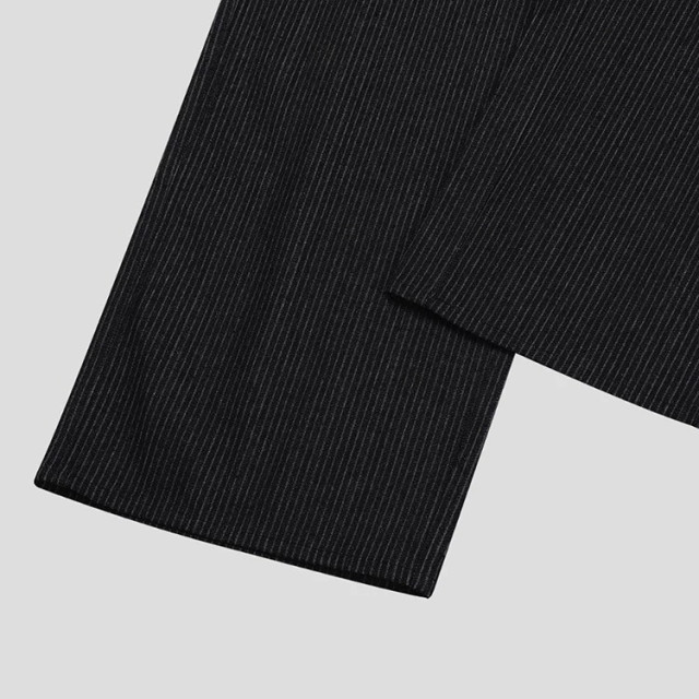 韓國🇰🇷復古條紋直筒丹寧褲『韓國連線』