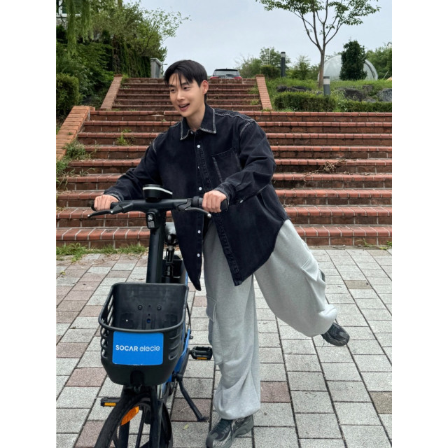 韓國🇰🇷毛邊口袋丹寧外套『韓國連線』