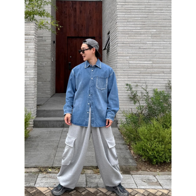 韓國🇰🇷毛邊口袋丹寧外套『韓國連線』