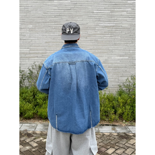 韓國🇰🇷毛邊口袋丹寧外套『韓國連線』