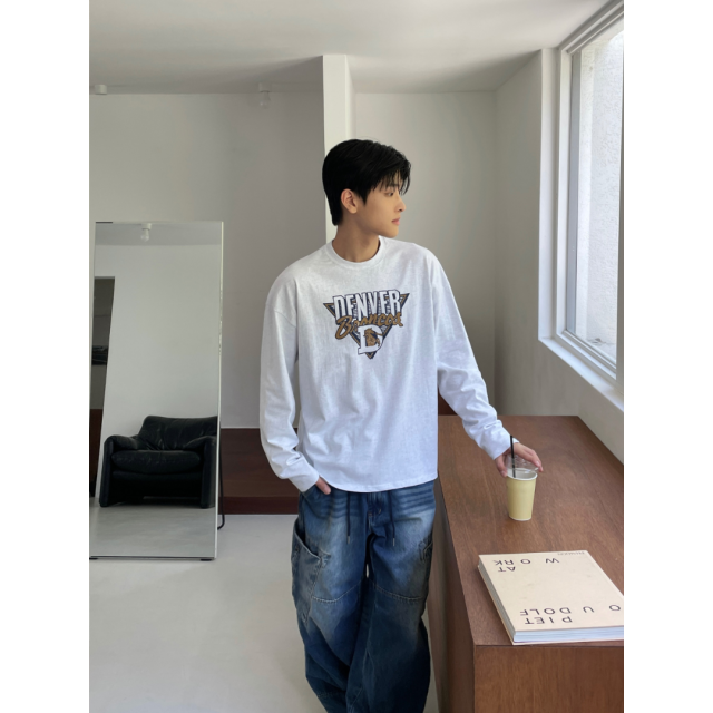 韓國🇰🇷DENVER落肩寬鬆長袖『韓國連線』