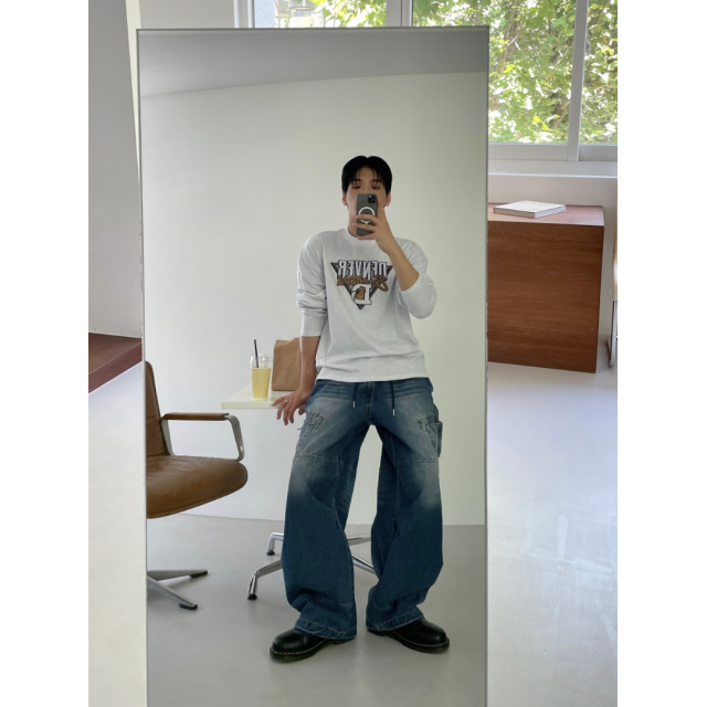 韓國🇰🇷DENVER落肩寬鬆長袖『韓國連線』