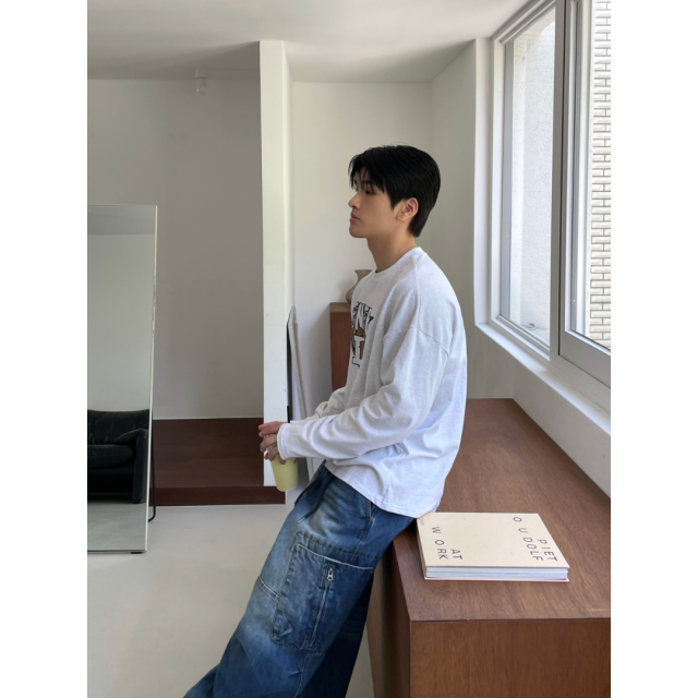 韓國🇰🇷DENVER落肩寬鬆長袖『韓國連線』