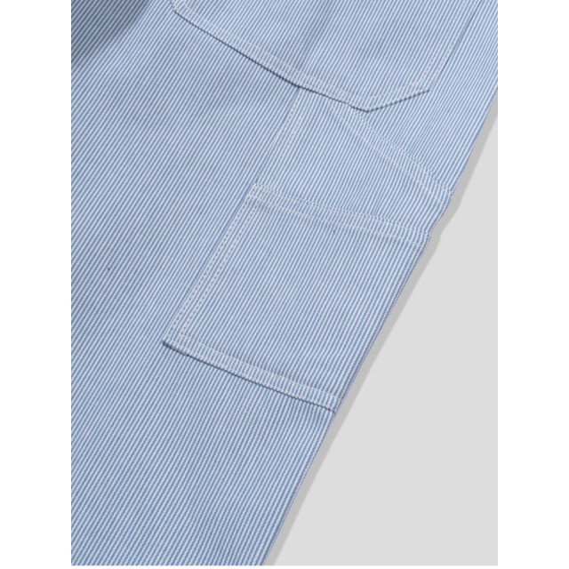 韓國🇰🇷水洗條紋直筒丹寧工作褲『韓國連線』